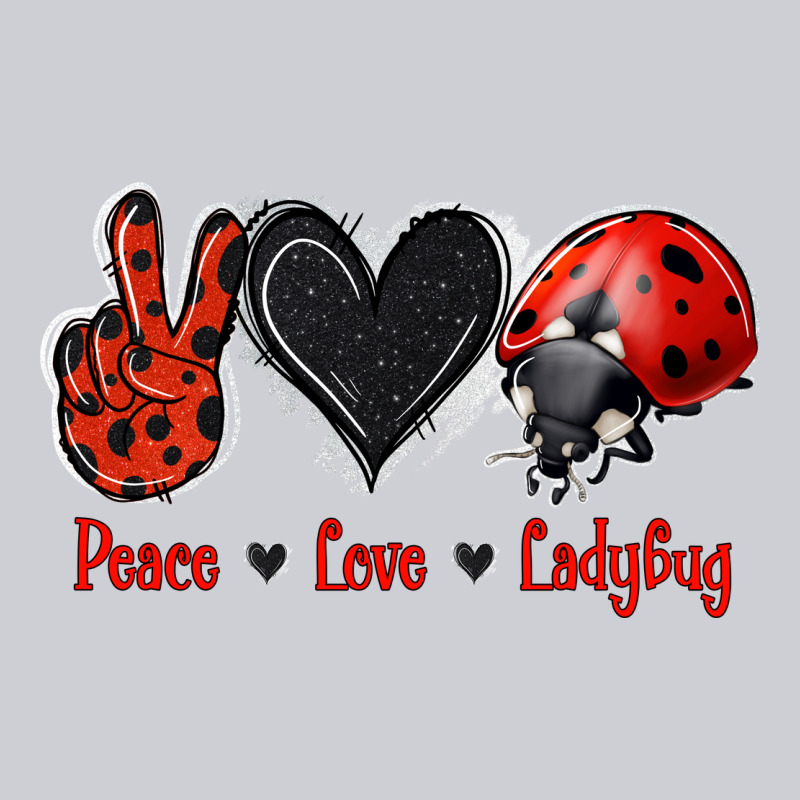 Peace Love Ladybug Heavyweight Sweatshirt by Jasminsmagicworld | Teevron