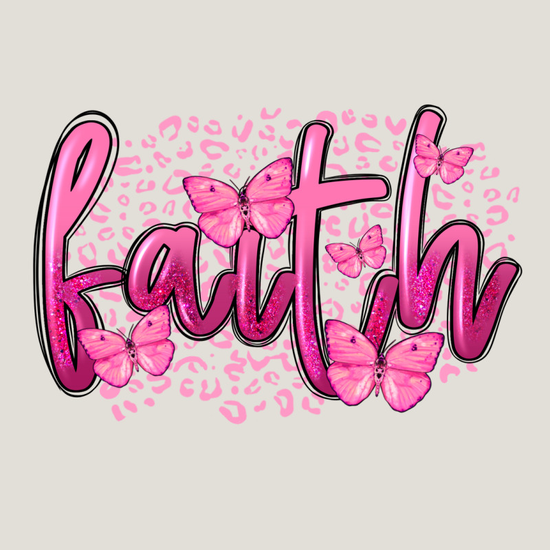 Faith Breast Cancer Heavy Core Tee by FaDigitalArtStudio | Teevron