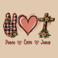 Peace Love Jesus Heavyweight Sweatshirt | Teevron