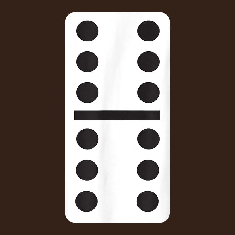 Double Six Dominoes Tshirt Halloween Costume 6 6 Domino Game T Shirt Heavy Core Tee by baoMotion | Teevron