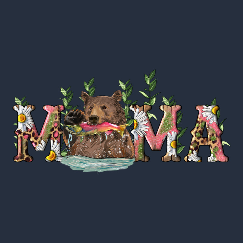 Mama With Bear And Daisy Zipper Hoodie by RanaPortraitStore | Teevron