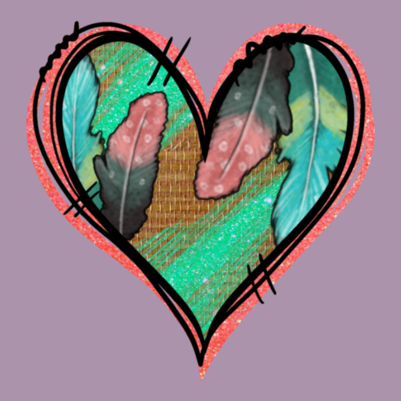 Feather Heart Heavyweight Hoodie by Jasminsmagicworld | Teevron