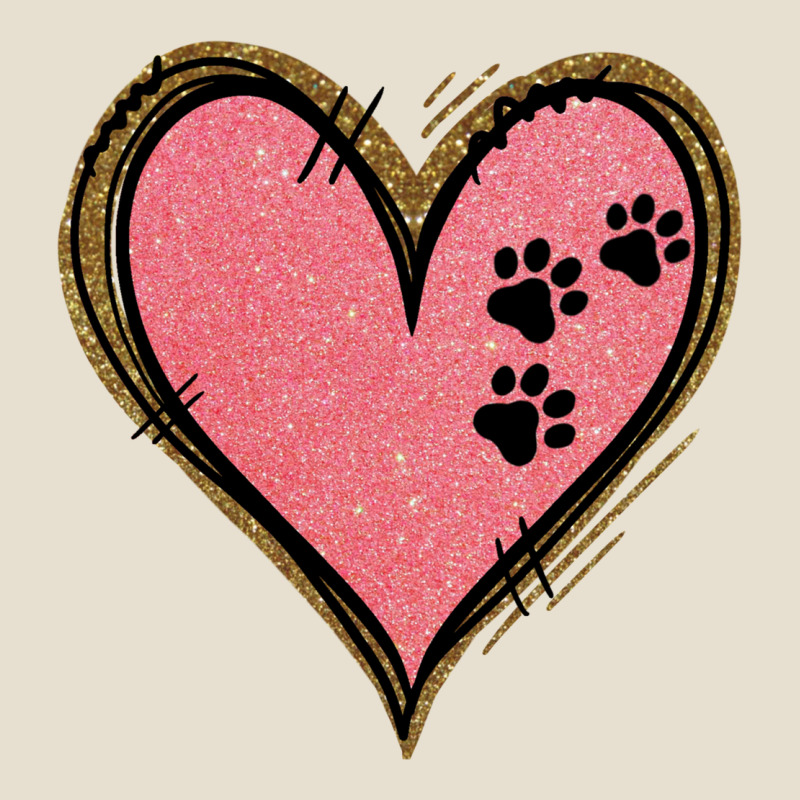 Pink Glitter Heart Urban Heavy Tee by Jasminsmagicworld | Teevron