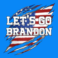 Let's Go Brandon Ripped Cloth With American Flag Zipper Hoodie | Teevron