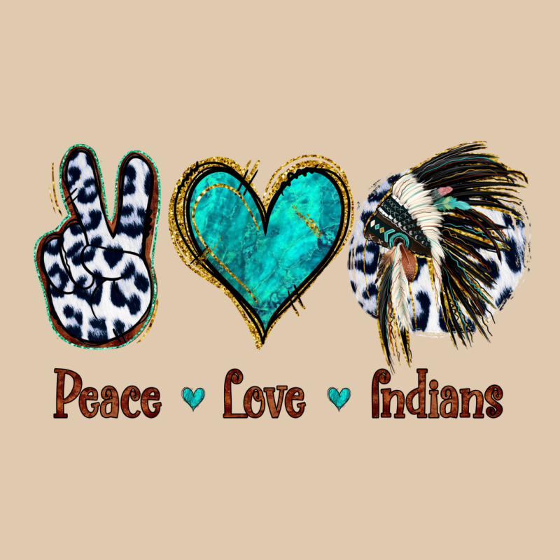 Peace Love Indians Heavyweight Sweatshirt by Jasminsmagicworld | Teevron