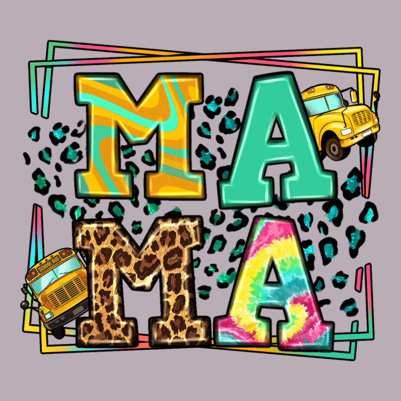 School Bus Driver Mama Mother's Day Vintage Tee by LillyAllenDesigns | Teevron