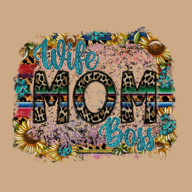 Wife Mom Boss Vintage Hoodie by SublimationCraftShop | Teevron