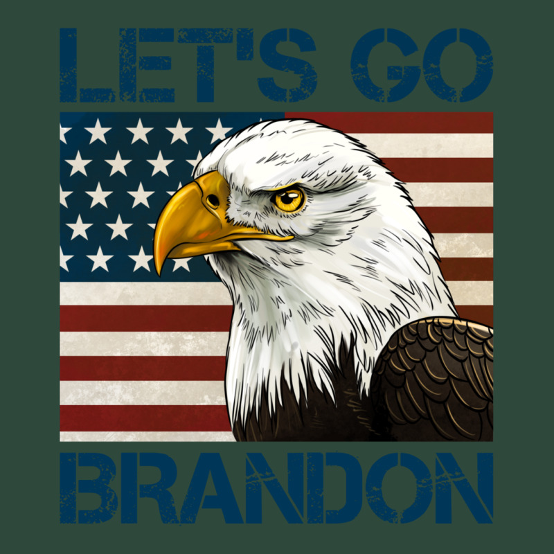 American Bald Eagle Let's Go Brandon Zipper Hoodie by Jasminsmagicworld | Teevron