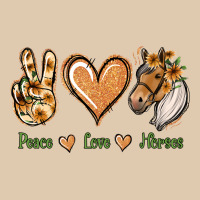 Peace Love Horses Heavyweight Sweatshirt | Teevron