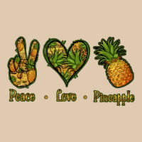 Peace Love Pineapple Heavyweight Sweatshirt | Teevron