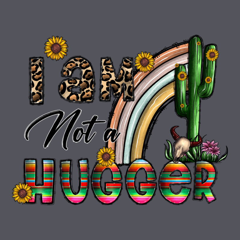 I Am Not A Hugger Vintage Hoodie by CowhideDigitalArt | Teevron