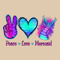 Peace Love Mermaid Heavyweight Sweatshirt | Teevron