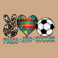 Peace Love Soccer Vintage Hoodie | Teevron