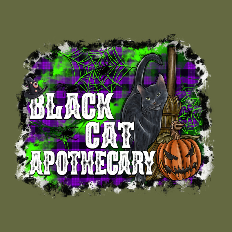 Black Cat Apothecary Long Sleeve Tee by SublimationCraftShop | Teevron