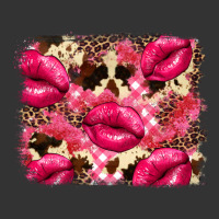 Valentine's Day pink plaid red glitter cowhide | Teevron