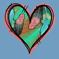Feather Heart Urban Heavy Tee | Teevron