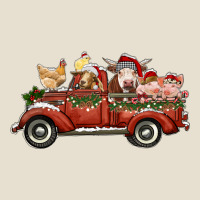 Christmas Truck With Farm Animals Urban Hoodie | Teevron