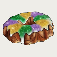 Mardi Gras King Cake Zipper Hoodie | Teevron