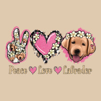 Peace Love Labrador Heavyweight Sweatshirt | Teevron