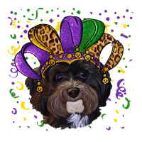 Mardi Gras Havanese Dog with Hat | Teevron