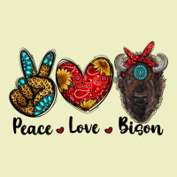 Peace Love Bison Urban Hoodie | Teevron