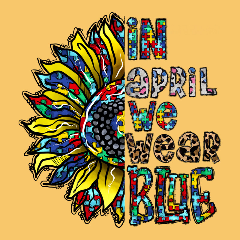Autism Sunflower Vintage Hoodie by CowhideDigitalArt | Teevron