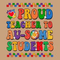 Proud Teacher To Au-some Student Vintage Tee | Teevron