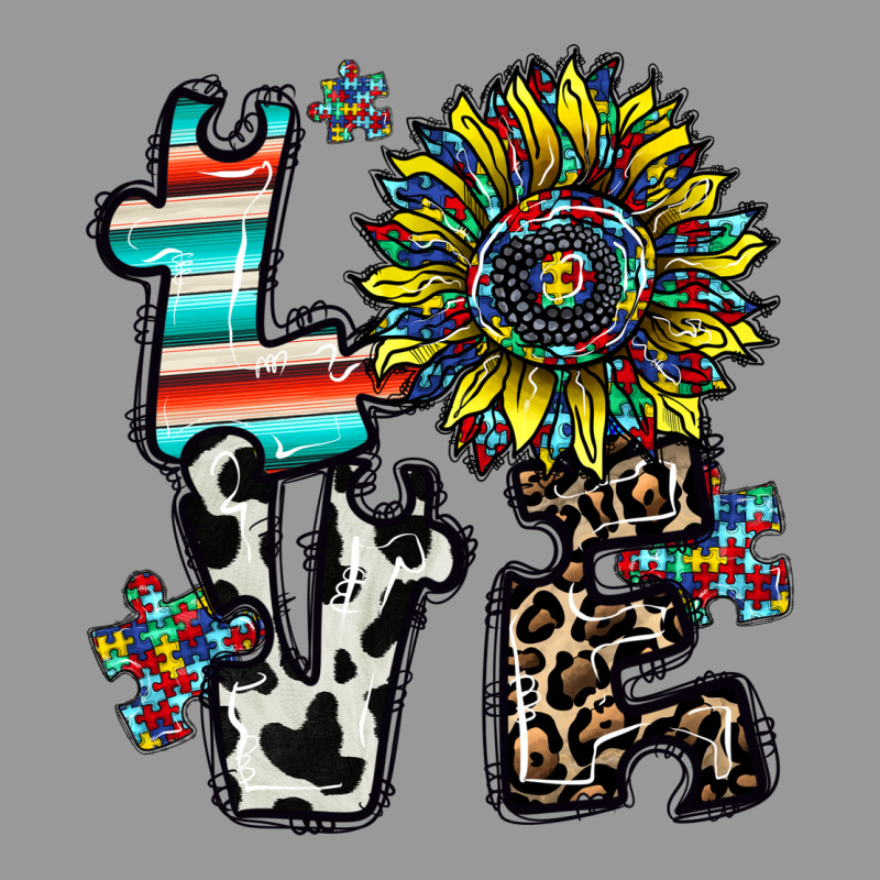 Love Autism Vintage Hoodie by CowhideDigitalArt | Teevron