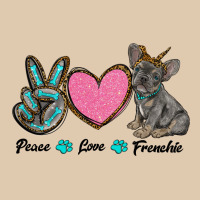 Peace Love Frenchie Heavyweight Sweatshirt | Teevron