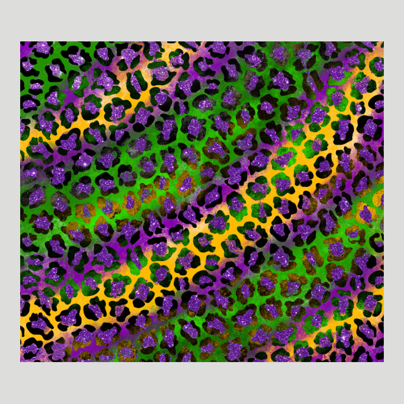 Mardi Gras Leopard Zipper Hoodie by RanaPortraitStore | Teevron