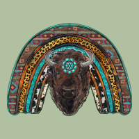 Western Rainbow With Bison Urban Hoodie | Teevron