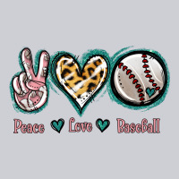 Peace Love Baseball Heavyweight Sweatshirt | Teevron