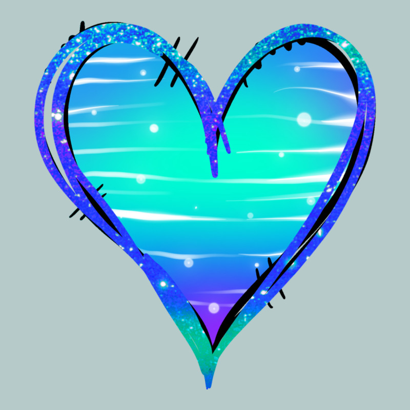 Mermaid Heart Heavy Core Tee by Jasminsmagicworld | Teevron