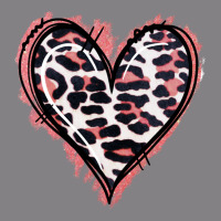 Leopard Glitter Heart Heavyweight Hoodie | Teevron