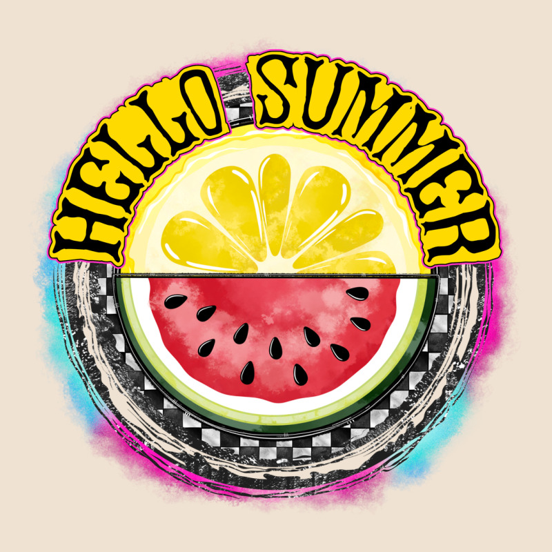Hello Summer Urban Heavy Tee by CowhideDigitalArt | Teevron