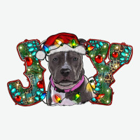 Christmas Joy Pitbull Urban Heavy Tee | Teevron