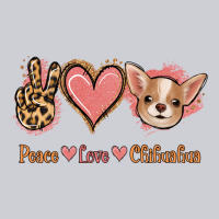 Peace Love Chihuahua Heavyweight Sweatshirt | Teevron