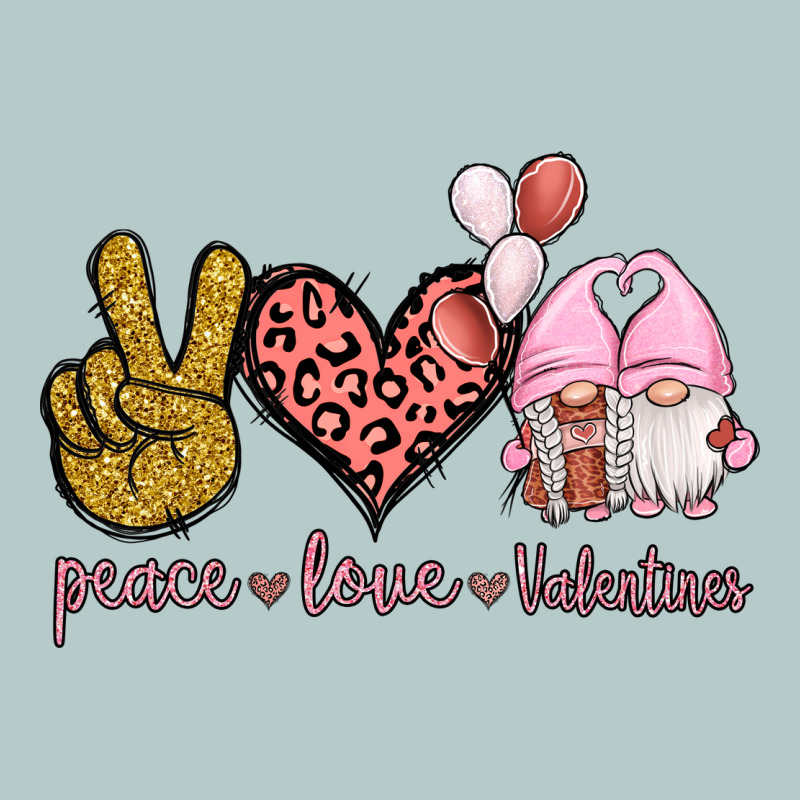 Peace Love Valentines Gnomes Heavy Core Tee by Jasminsmagicworld | Teevron