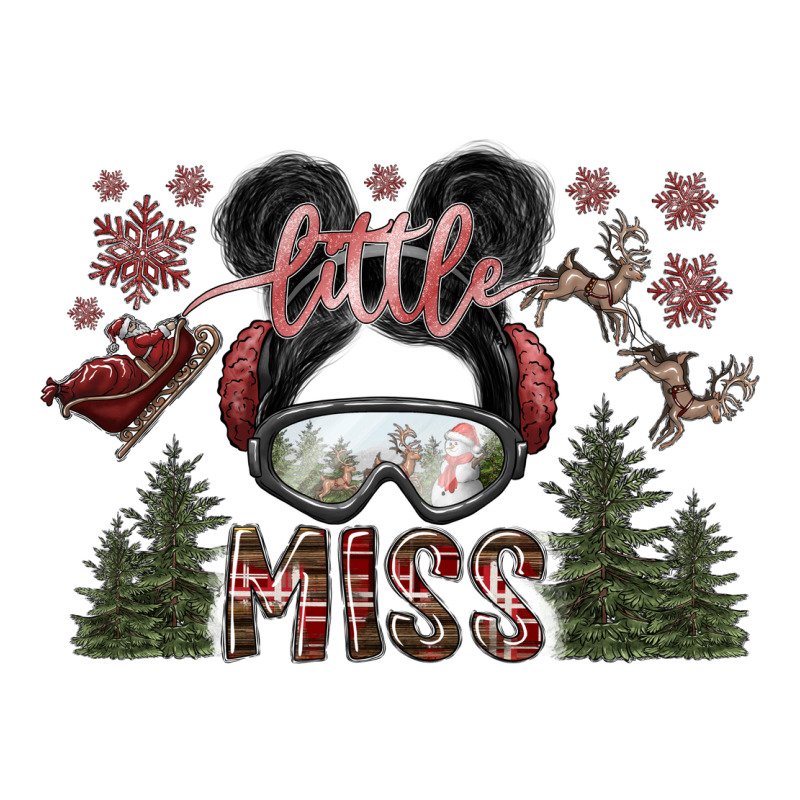 Little Miss Long Sleeve Tee by SublimationCraftShop | Teevron