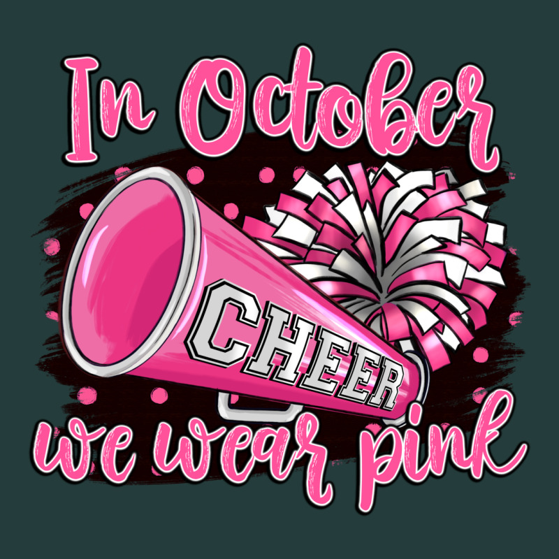 In October We Wear Pink Cheer Classic Tee by BarkalooDesign | Teevron