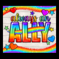 Always An Ally Pride Lgbtq+ Tumbler Premium Tee | Teevron