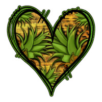 Pineapple Heart Urban Heavy Tee | Teevron