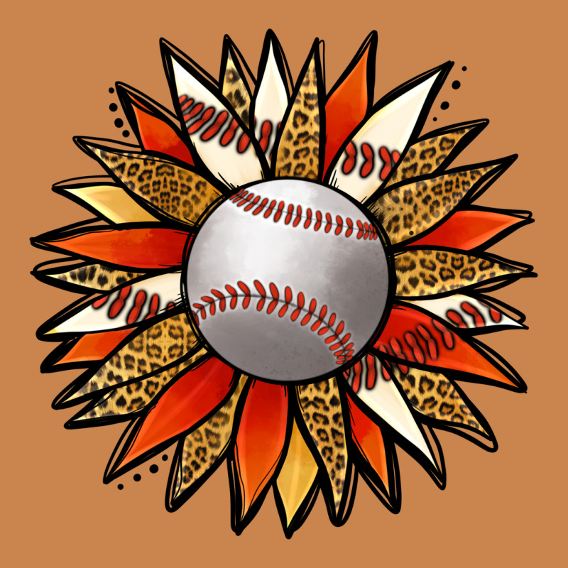 Baseball Sunflower Heavyweight Hoodie by Jasminsmagicworld | Teevron