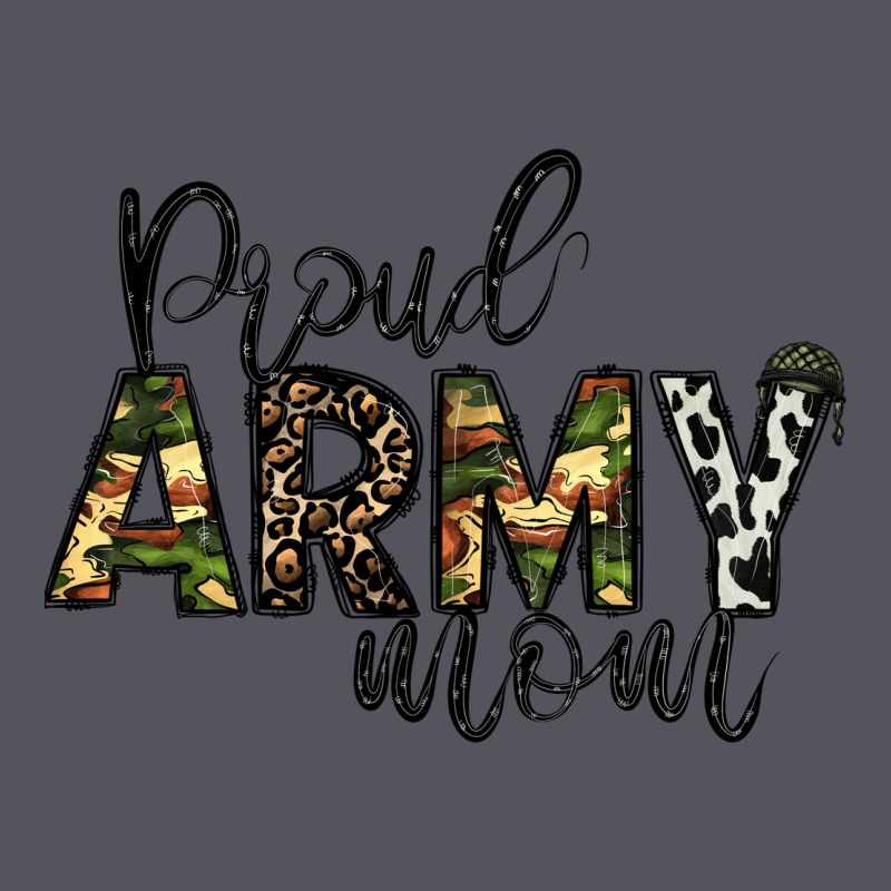 Proud Army Mom Vintage Hoodie by CowhideDigitalArt | Teevron