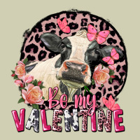 Be My Valentine Holstein Cow Valentine's Day Heavy Core Tee | Teevron