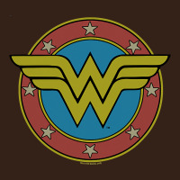 Wonder Woman Vintage Emblem Heavy Core Tee | Teevron