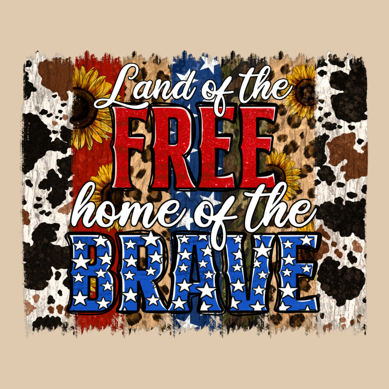 Land Of The Free Home Of The Brave Brushstroke Heavyweight Sweatshirt by Jasminsmagicworld | Teevron