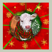 Christmas Hereford Calf Long Sleeve Tee | Teevron