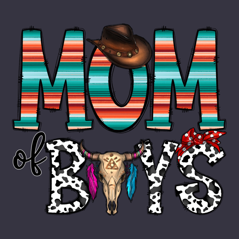 Mom Of Boys Vintage Hoodie by CowhideDigitalArt | Teevron