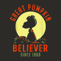 Peanuts, Great Pumpkin Believer Since 1966 Halloween Heavy Core Tee | Teevron